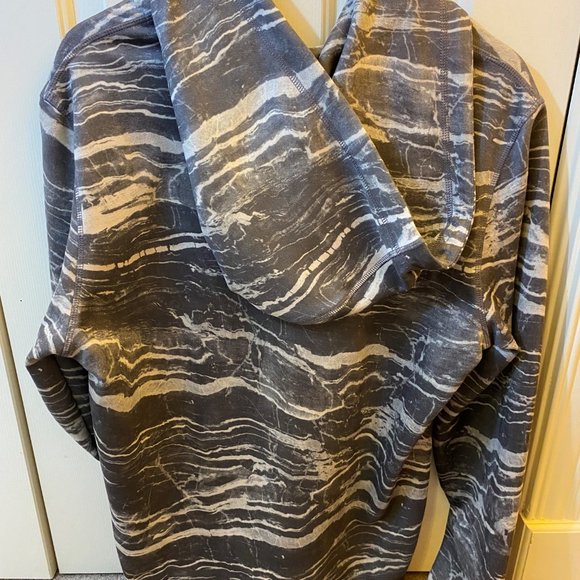 AUGUSTO "Marbled" Luxe Zip Hoodie - Picture 5 of 6